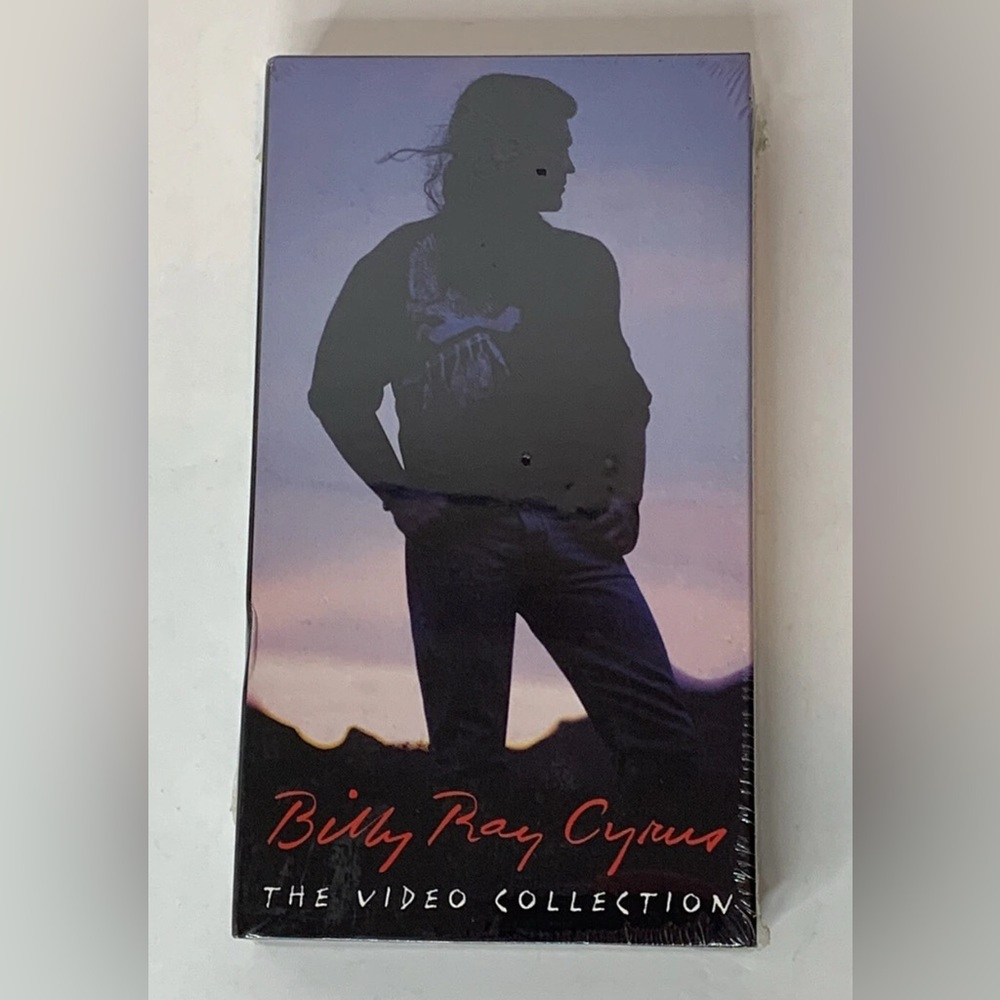 Billy Ray Cyrus The Video Collection 1993 VHS Music Video Brand New